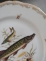 Комплект порцеланови чинии с риби* LIMOGES* Франция, снимка 5