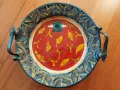 Керамична чиния, плато, ателие "Danko handmade", снимка 1