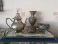 Стари сервиз табла, кана, захарница, ваза. , снимка 2