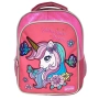Ученическа раница еднорог, Розов, 24x12x33 см., снимка 1