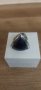 Сребърен пръстен с голям триъгълен черен камък внос от Дубай