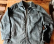 Винтидж Мъжко кожено яке Cafe Racer Rogue Leather  by  Reilly Olmes L/Xl, снимка 3