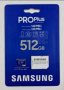 Карта памет Samsung 512GB micro SD Card PRO Plus, снимка 1 - Карти памет - 39432951