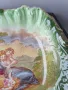1870г HK Browne Phiz 29см/стара аглийска порцеланова декоративна чиния-картина, снимка 3