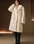 Бяло Пухкаво Палто, снимка 2
