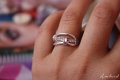 Нежен и елегантен сребърен пръстен - модел R043, снимка 5
