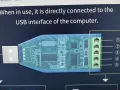 USB to RS485, RS232 конвертор, снимка 3