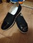 Черни велурени обувки 39 номер, снимка 2