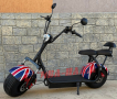 Електрически скутер ’Harley’ 1500W 60V+LED Дисплей+Преден LED фар+Bluetooth+Аларма+Габарити-2025г, снимка 14