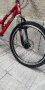 Велосипед колело 24цо 18скорости преден амортисьор аиро капки предна дискова спирачка технически ок, снимка 4