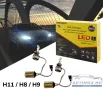 LED Крушки NAKAMOTO H11/H8/H9 12-24V 60W CANBUS, снимка 1