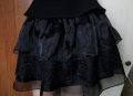 Черна официална(бална) рокля 👗🍀🌹 S р-р👗🍀🌹арт.500, снимка 5