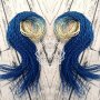 Екзотична Удивителна Дълга Гофрирана Коса Опашка в Цвят Омбре КОД Е121, снимка 3