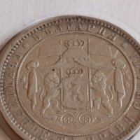 Сребърна монета 5 лева 1885г. Княжество България Александър първи 43041, снимка 13 - Нумизматика и бонистика - 43951209