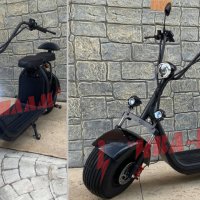 Електрически скутер “ Harley - Davidson “ – 1500W 60V + LCD Дисплей + Преден LED фар тип-2024г, снимка 2 - Мотоциклети и мототехника - 37040345