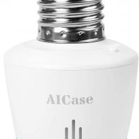 AICase Smart WiFi фасунга E27, APP управление, съвместима с Alexa, Google, гласово управление, снимка 1 - Друга електроника - 35341257
