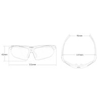 Очила за колоездене поляризирани спортни слънчеви UV400 защита тактически предпазни, снимка 6 - Спортна екипировка - 24884018