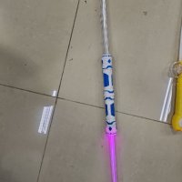 Детски светещ LED меч тип "Джедай" с различни светлини и музика, снимка 2 - Други - 43488743