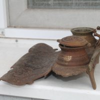 Немска чугунена мастилница, снимка 4 - Антикварни и старинни предмети - 35656457
