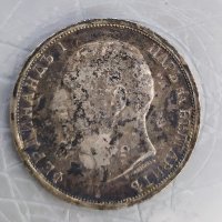 Сребърна монета 1 лев 1913, снимка 2 - Нумизматика и бонистика - 32870738