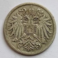Австрия 10 хелера 1915 г. с259, снимка 2 - Нумизматика и бонистика - 38887325
