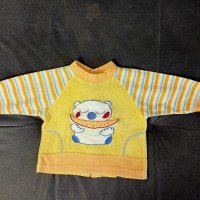 Бебешка блузка с дълъг ръкав HAPPY PUPPY, снимка 1 - Бебешки блузки - 42982999