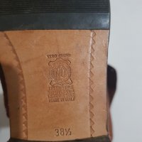 Италиански маркови ботуши от естествен велур - номер 38,5 / ЧИСТО НОВИ, снимка 3 - Дамски ботуши - 27753758