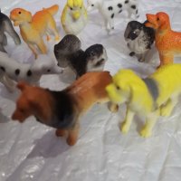 12 бр малки кучета куче кученца пластмасови фигурки фигурка играчки играчка и украса торта