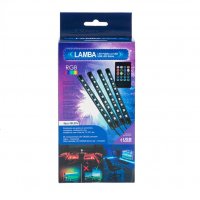 LED ленти Mercado Trade, RGB, С USB, Контролер, 4 бр., снимка 5 - Лед осветление - 39359393