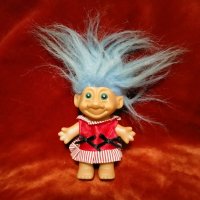 Играчка Кукла Трол Troll 11 см, снимка 1 - Колекции - 34847206