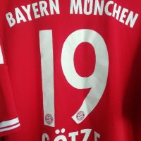 Bayern Munich Mario Gotze Adidas оригинална тениска футболна фланелка 2013/2014 L Байерн Гьотце, снимка 3 - Тениски - 38501985