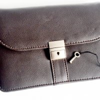 Мъжка кожена чанта за ръка, снимка 3 - Чанти - 38737439