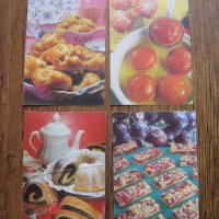 Рецепти върху картички за сладкиши от 80-те години, снимка 5 - Колекции - 32333855
