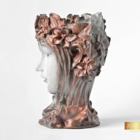 Интериорна Арт ваза статуя на Арвен от Властелинът на пръстените / Декоративна ваза за цветя, снимка 4 - Вази - 40521544
