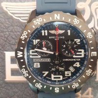 BREITLING ENDURANCE PRO 44мм кварцов с действащ хронограф клас 5А+, снимка 2 - Мъжки - 33307789