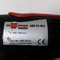 Акумулаторен винтоверт Wurth master ABS 12-M2, снимка 4 - Винтоверти - 27125844