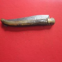 Страхотен френски нож Лагоиоле 19 век сойка , снимка 8 - Ножове - 38159741
