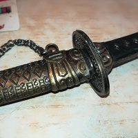 метален самураиски нож с ножница 0504211910, снимка 9 - Колекции - 32436410