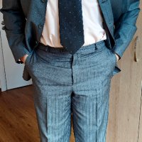 Аndrews мъжки костюм - сако и панталон, размер 50 , снимка 2 - Костюми - 38420026