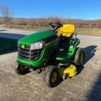 Косачка John Deere X105Auto, снимка 2 - Селскостопанска техника - 43463259