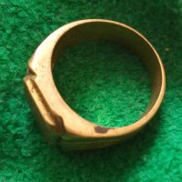 Пръстен стар бронзов 21906, снимка 4 - Антикварни и старинни предмети - 33370134
