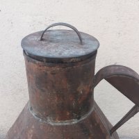 метален възрожденски гюм съд - 8 литра , снимка 3 - Антикварни и старинни предмети - 38571823