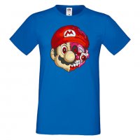 Мъжка тениска Mario Zombie 5 Игра,Изненада,Подарък,Празник,Повод, снимка 9 - Тениски - 37237925