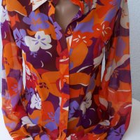 Флорална ризка Tommy Hilfiger в прекрасни цветове, снимка 10 - Ризи - 26242881