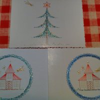 ппродавам ръчно изработени двойни картички за различни празници, снимка 10 - Колекции - 39774230