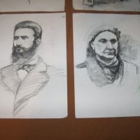 Лот портрети на български революционери, графики, снимка 3 - Картини - 38817361