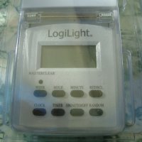 LogiLight - Дигитален Taймер за контакт с капак indoor / outdoor 3600W , 290гр , Чисто нови , , снимка 8 - Други стоки за дома - 28341647