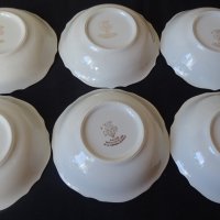 Шест  купички Porcelaine CNP - Compagnie Nationale de Porcelaine de Luxe France- Франция – 1960г., снимка 9 - Сервизи - 42951640