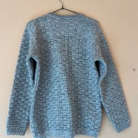 Serlon оригинален вълнен мъжки пуловер XL, снимка 5 - Блузи - 43699483