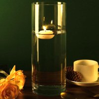 Големи стъклени вази цилиндър/30см/ за модерна декорация и красиви аранжировки, снимка 9 - Вази - 43725784